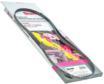Starrett  BM18 Portable Band Saw Blade, 3 ft 8-7/8 in L, 1/2 in W x 0.02 in THK, 18 TPI, HSS-Co Body