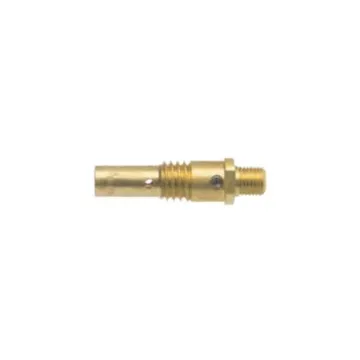 Tweco  1520-1102 52 Series Air-Cooled Standard Gas Diffuser, For Use With Tweco  14 Series Contact Tip, 22 Series Nozzle Classic  No.2 Series MIG Gun, 200 A, Brass