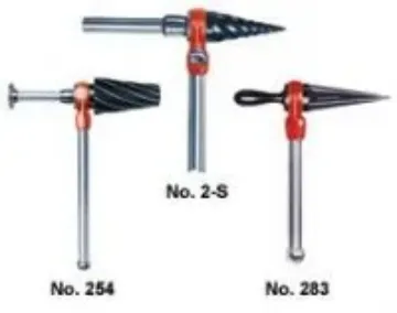 RIDGID  34960 254 Spiral Pipe Reamer, 2-1/2 to 4 in Wire