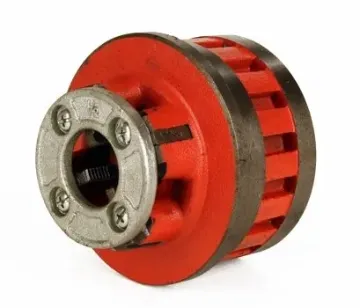 RIDGID  37405 12-R Hand Threader Die Head, 1-1/4 in Nominal, NPT Thread, Right Thread, Alloy Steel Die, For Use With Ridgid  12-R Manual Pipe Threaders