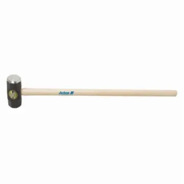 Jackson  1199700 Sledge Hammer, 36 in OAL, 16 lb Forged Steel Head, Hickory Wood Handle