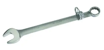 Williams  Tools@Height  JHW1184-TH SUPERCOMBO  SUPERTORQUE  Combination Wrench, 1-3/4 in, 12 Points, 22-7/8 in OAL, Stainless Steel, Satin Chrome