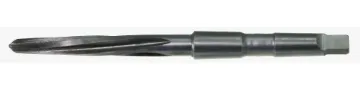 Drillco 425A164 4250 Bridge Reamer, Imperial, 1 in Dia x 12 in L, #3 Morse Taper Shank, Spiral Flute