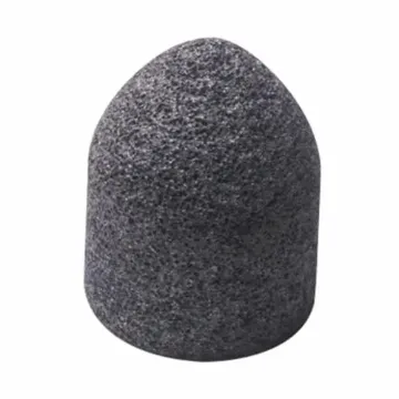 CGW® 49023 Grinding Cone, 3 in Max Diameter, 3 in THK Head, 16R Grit, Coarse Grade, Aluminum Oxide Abrasive