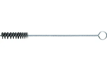 PFERD 79189566 IBU Straight Wire Hand Tube Brush, 1/2 in Dia x 2 in L, 8 in OAL, 0.006 in Dia Filament/Wire, Carbon Steel Fill