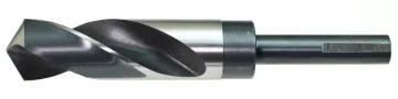 Drillco 1000F136 Reduced Shank Drill Bit, 9/16 in Drill - Fraction, 0.5625 in Drill - Decimal Inch, 1/2 in Shank, HSS