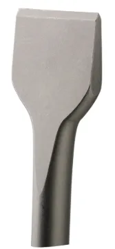 Drillco 185FCF13 1850 Imperial Flat Chisel, 1 in SDS-Max Shank, 15/16 in D Cutting, 12 in OAL