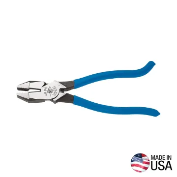 Klein® D2000-9ST Heavy Duty Cutting Plier, 1.594 in L x 1-1/4 in W x 5/8 in THK Steel Jaw, 9.35 in OAL