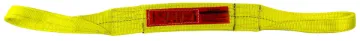 Lift-All® Webmaster® 1600 EE2803DFX18 Eye and Flat Eye Web Sling, 18 ft L x 3 in W, 8800 lb, Polyester