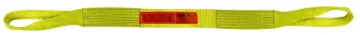 Lift-All® EE4804NTX10 Heavy Duty Eye and Twisted Eye, 10 ft L x 4 in W, 19800 lb, Nylon, Type 4