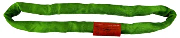 Lift-All® Tuflex™ EN60X3 Endless Round Sling, 3 ft L, 5300 lb, Polyester, Green