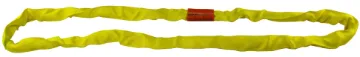 Lift-All® EN90X2 EN90 Endless Sling, 2 ft L, 8400 lb, Polyester, Yellow