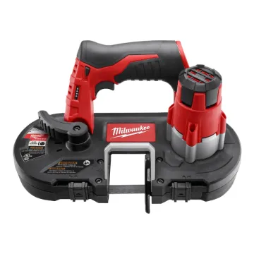 Milwaukee® 2429-20 Sub-Compact Cordless Band Saw, 1-5/8 in Cutting, 27 in L x 0.5 in W x 0.02 in THK Blade, 12 V DC, 4 Ah Li-Ion Battery