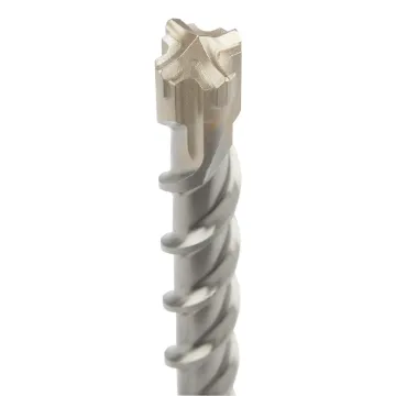 Milwaukee® 48-20-3944 4-Cutter Rotary Hammer Drill Bit, 7/8 in Drill Bit, 45/64 in SDS-Max Shank, 8 in D Cutting, Carbide Cutting Edge, 13 in OAL