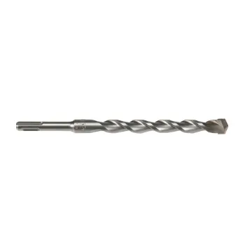 Milwaukee® M12™ 48-20-7080 2-Cutter Heavy Duty Rotary Hammer Drill Bit, 1 in Drill Bit, 25/64 in SDS Shank, 8 in D Cutting, Carbide Cutting Edge, 10 in OAL