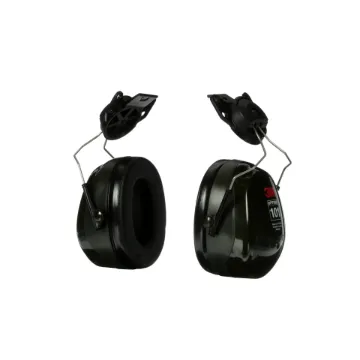 Peltor™ 7000009668 H7P3E Ear Muff, 24 dB Noise Reduction, Black