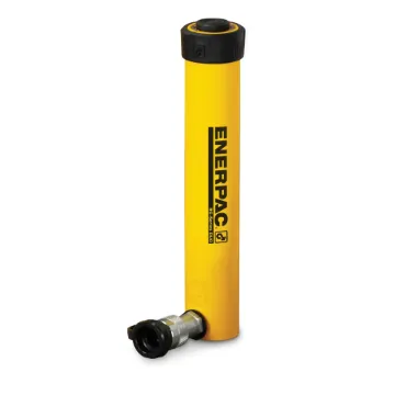 Enerpac  RC-1014 DUO General Purpose Single Acting Hydraulic Cylinder, 10 ton Capacity, 1.69 in Dia Bore, 14 in L Stroke, 17-3/4 in H Retract, 1-1/2 in Dia Rod, 700 bar