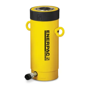 Enerpac  RC10010 General Purpose Single Acting Spring Return Solid Plunger Hydraulic Cylinder, 103.1 ton Capacity, 5.13 in Bore, 10-1/4 in L Stroke, 17.69 in Retract, 2.81 in Dia Rod, 10000 psi Pressure