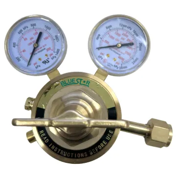 Techniweld BS450I540 Oxygen Regulator, Gas Service Oxygen 540, 2.5 in Gauge