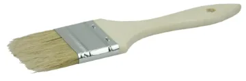 Vortec Pro® 40181 Economy Grade Multi-Purpose Chip and Oil Brush, 10 in OAL, 2 in China Bristle Brush, Wood Handle, Latex Paints, Oil Base Paints, Shellac, Varnishes and Water Base Paints